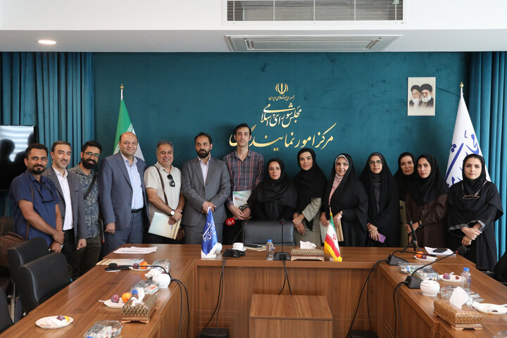 نشست خبری نایب رئیس کمیسیون اصل نودم قانون اساسی