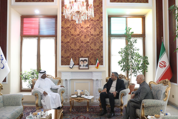 دیدار سفیر قطر با دستیار ویژه رئیس مجلس در امور بین الملل