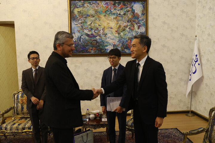 دیدار سفیر ژاپن در ایران با ابراهیم رضایی نماینده دشتستان
