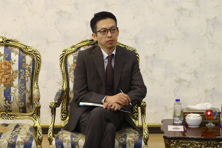 دیدار سفیر ژاپن در ایران با ابراهیم رضایی نماینده دشتستان