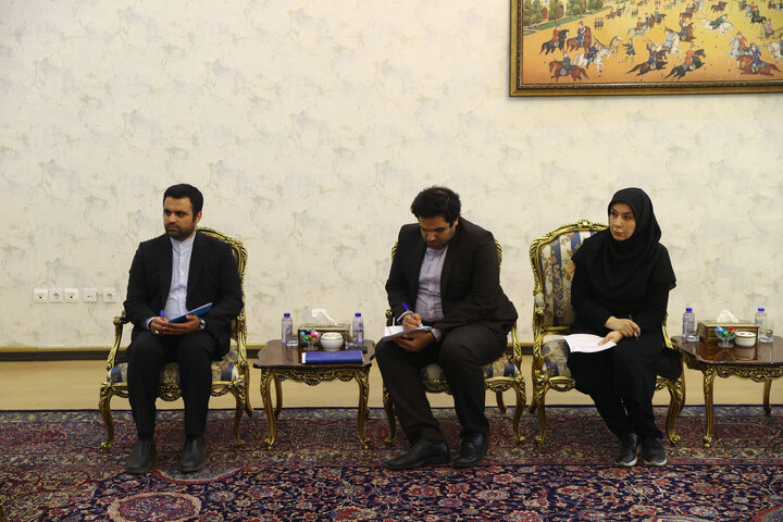 دیدار سفیر ژاپن در ایران با ابراهیم رضایی نماینده دشتستان