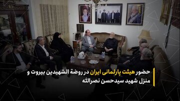 نایب‌رئیس مجلس با خانواده شهید سید حسن نصرالله دیدار کرد
