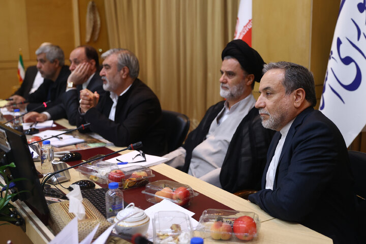 نشست شنبه 22 شهریور کمیسیون امنیت ملی با حضور عراقچی وزیر امور خارجه