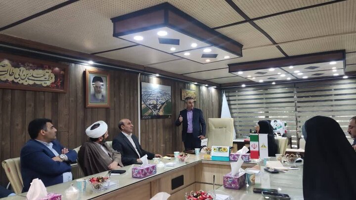 تاکید محمدبیگی بر تسریع دستگاه قضا در تعیین تکلیف پرونده تعارضات زمین‌های اوقافی در نشست با مدیرعامل شهر صنعتی البرز