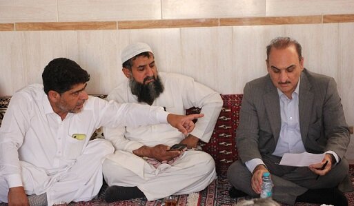 دیدار فرهاد شهرکی با اهالی شهرک حسنآباد شهرستان هامون با تمرکز بر حل مسائل عمرانی روستای سدکی