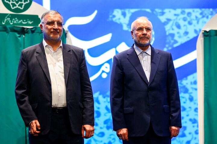آیین رونمایی از مجموعه ۳۰ جلدی استعمارشناسی ایرانی با حضور دکتر قالیباف