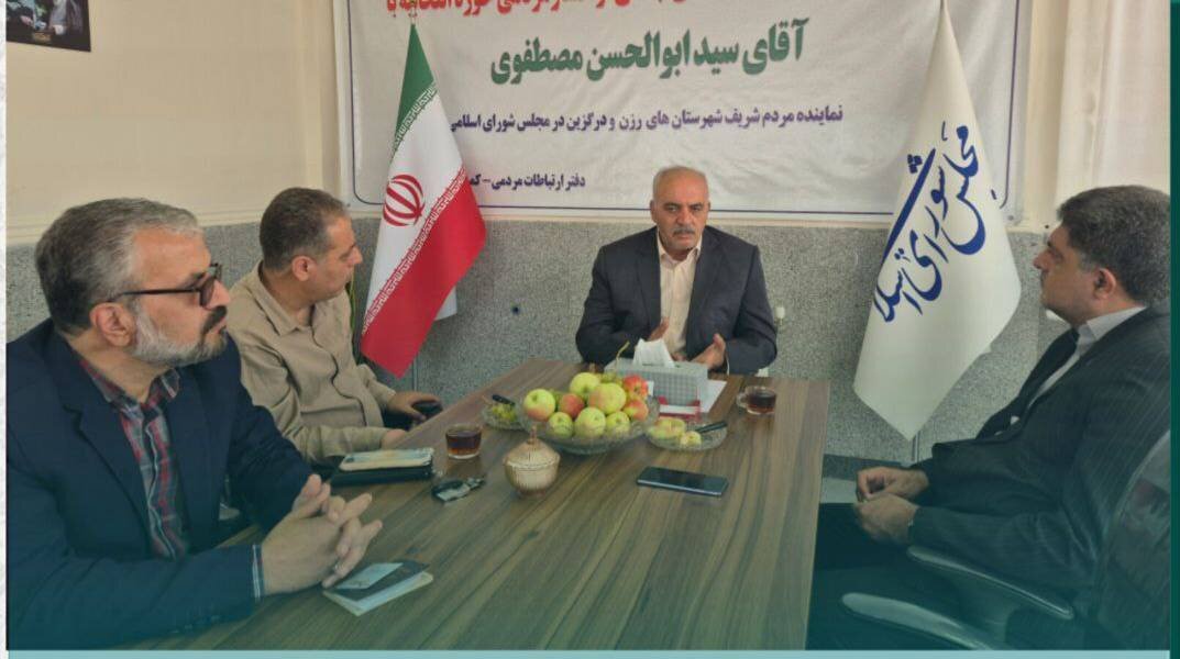 دیدارهای نماینده رزن با مسئولان سازمان تبلیغات اسلامی و آبفای استان همدان/ مصطفوی: آب شرب پایدار از حقوق مردم است و مجلس پیگیر تحقق آن خواهد بود