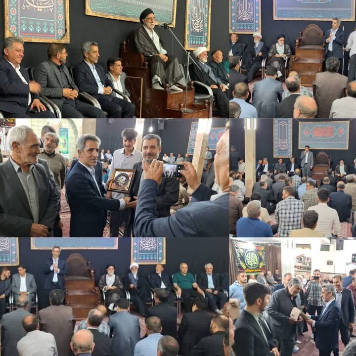 تجلیل از خادمان برجسته هیئت مذهبی پس از ۴۰ سال خدمت توسط «نماینده زنجان و طارم»