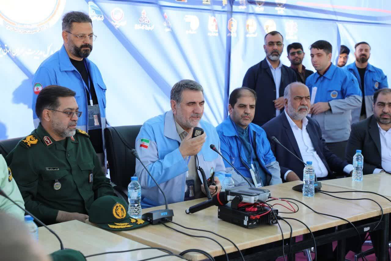 حضور صباغیان بافقی در مانور استانی زلزله در شهرستان بافق/ جلسه پرسش و پاسخ نماینده با مردم جهت افزایش شفافیت برگزار شد