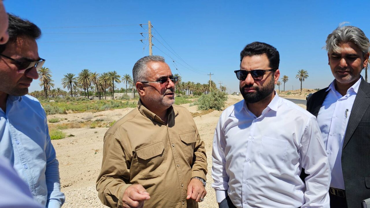 پیگیری میدانی خنفری، عامل تسریع اجرای پروژه‌های راه‌سازی شادگان شد / تعریف ۹ پروژه عمرانی جدید در شادگان