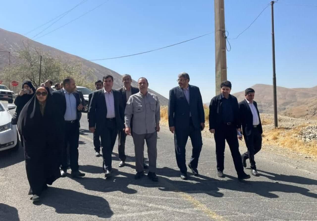 بازدید و بررسی بخش کن تهران با حضور رفیعی/ پایتخت در برخی از سرانه‌ها دچار عقب ماندگی است