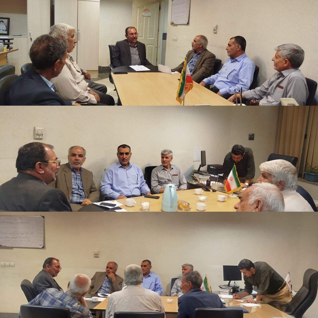 بازدید پاکمهر از روستاهای قره‌لر و ازون‌بیجه گرمخان و نشست صمیمی با بازنشستگان وزارت کشور؛ پیگیری مشکلات زیرساخت‌ها و مطالبات بازنشستگان