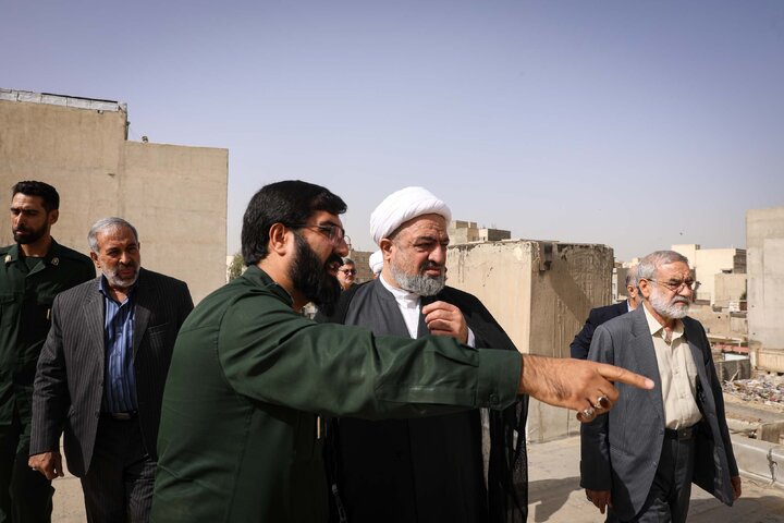 بازدید نمایندگان مجمع استان تهران از محله هرندی شوش