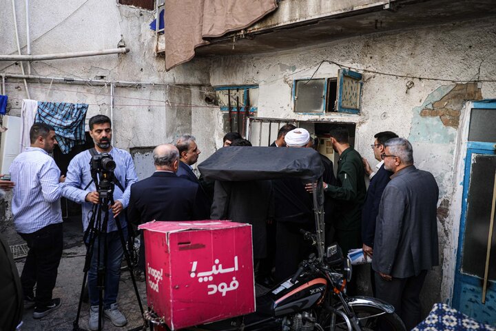 بازدید نمایندگان مجمع استان تهران از محله هرندی شوش