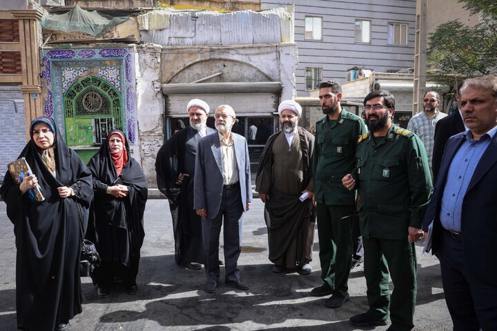بازدید نمایندگان مجمع استان تهران از محله هرندی شوش