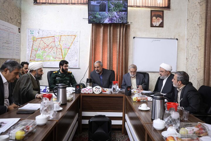 بازدید نمایندگان مجمع استان تهران از محله هرندی شوش