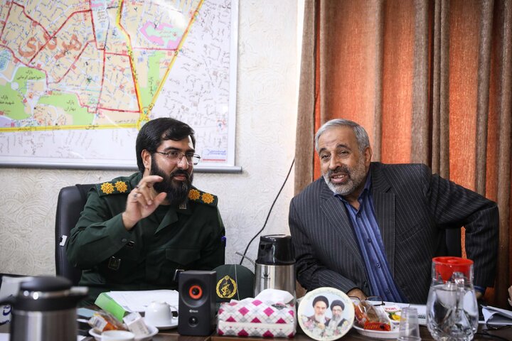 بازدید نمایندگان مجمع استان تهران از محله هرندی شوش