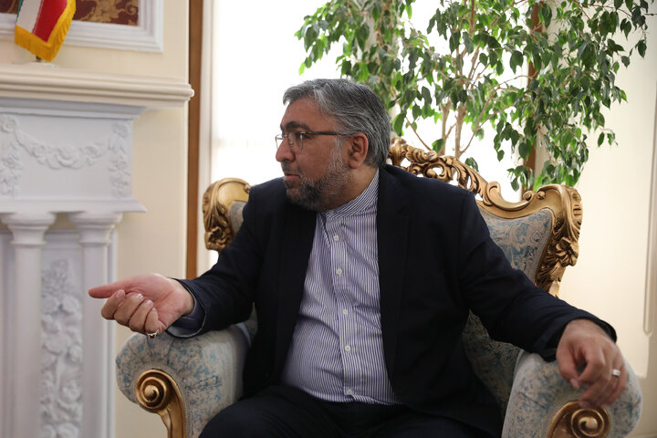 دیدار عمویی با دبیرکل اتحادیه مجالس کشورهای عضو سازمان همکاری اسلامی
