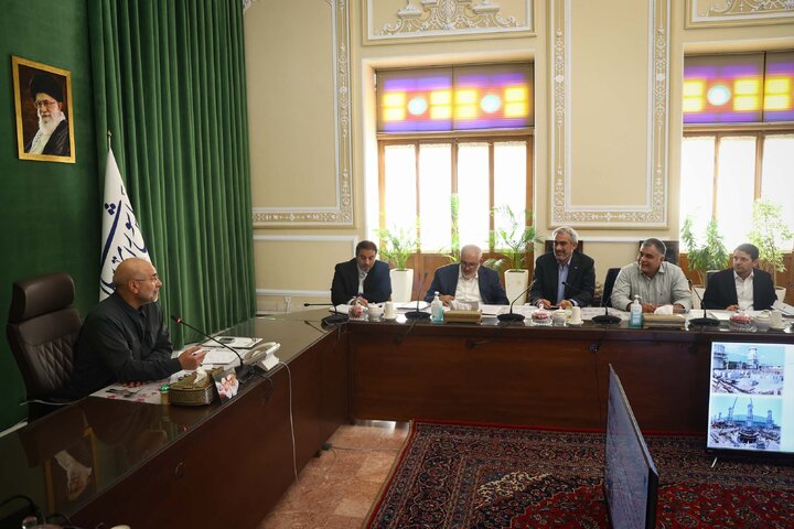 نشست پیگیری سفر نظارتی دکتر قالیباف به استان گلستان