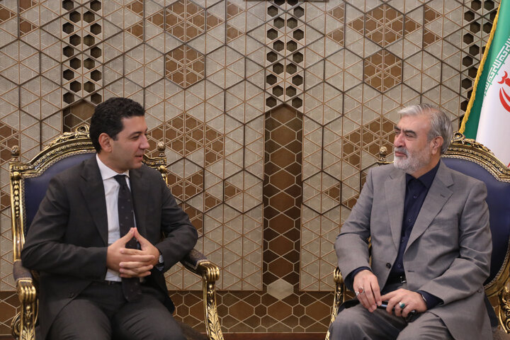 دیدار سفیر ارمنستان با رئیس کمیسیون امنیت ملی وسیاست خارجی مجلس