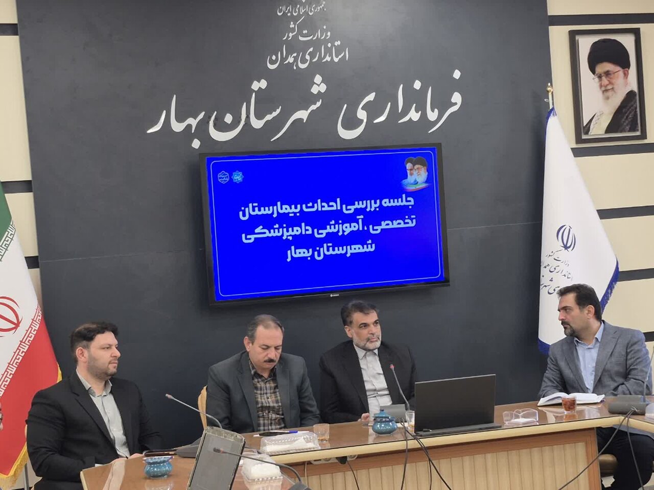 حضور توسلی نماینده بهار و کبودرآهنگ در نشست بررسی روند احداث دانشکده دامپزشکی بهار
