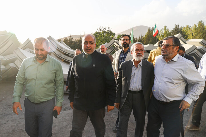 بازدید میدانی جمعی از اعضای مجمع نمایندگان تهران از پروژه‌های عمرانی و زیربنایی شهرستان شمیرانات
