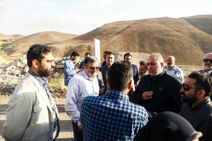 بازدید میدانی جمعی از اعضای مجمع نمایندگان تهران از پروژه‌های عمرانی و زیربنایی شهرستان شمیرانات