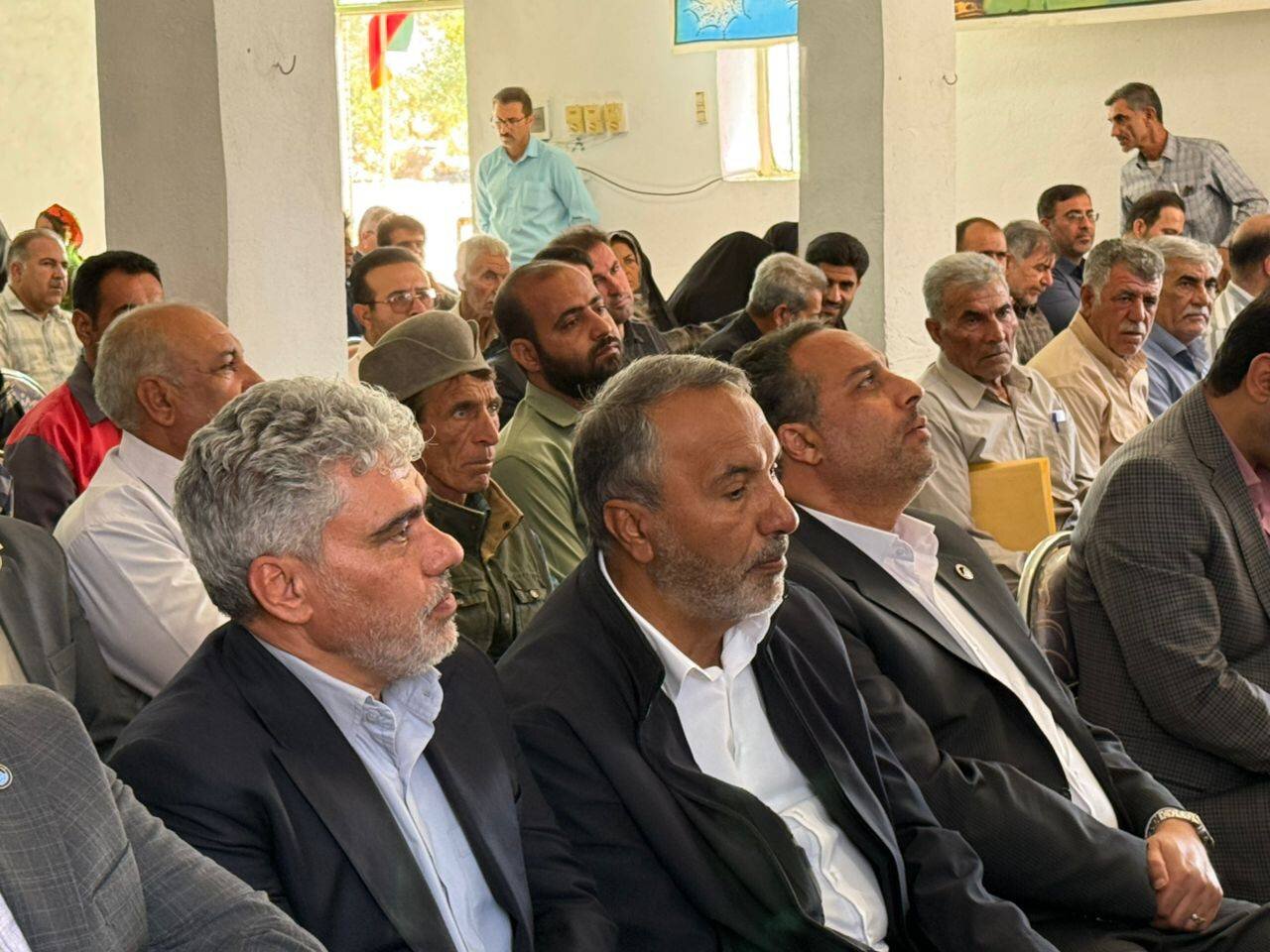 بهره‌برداری از سه طرح آبرسانی با حضور رئیس کمیسیون عمران