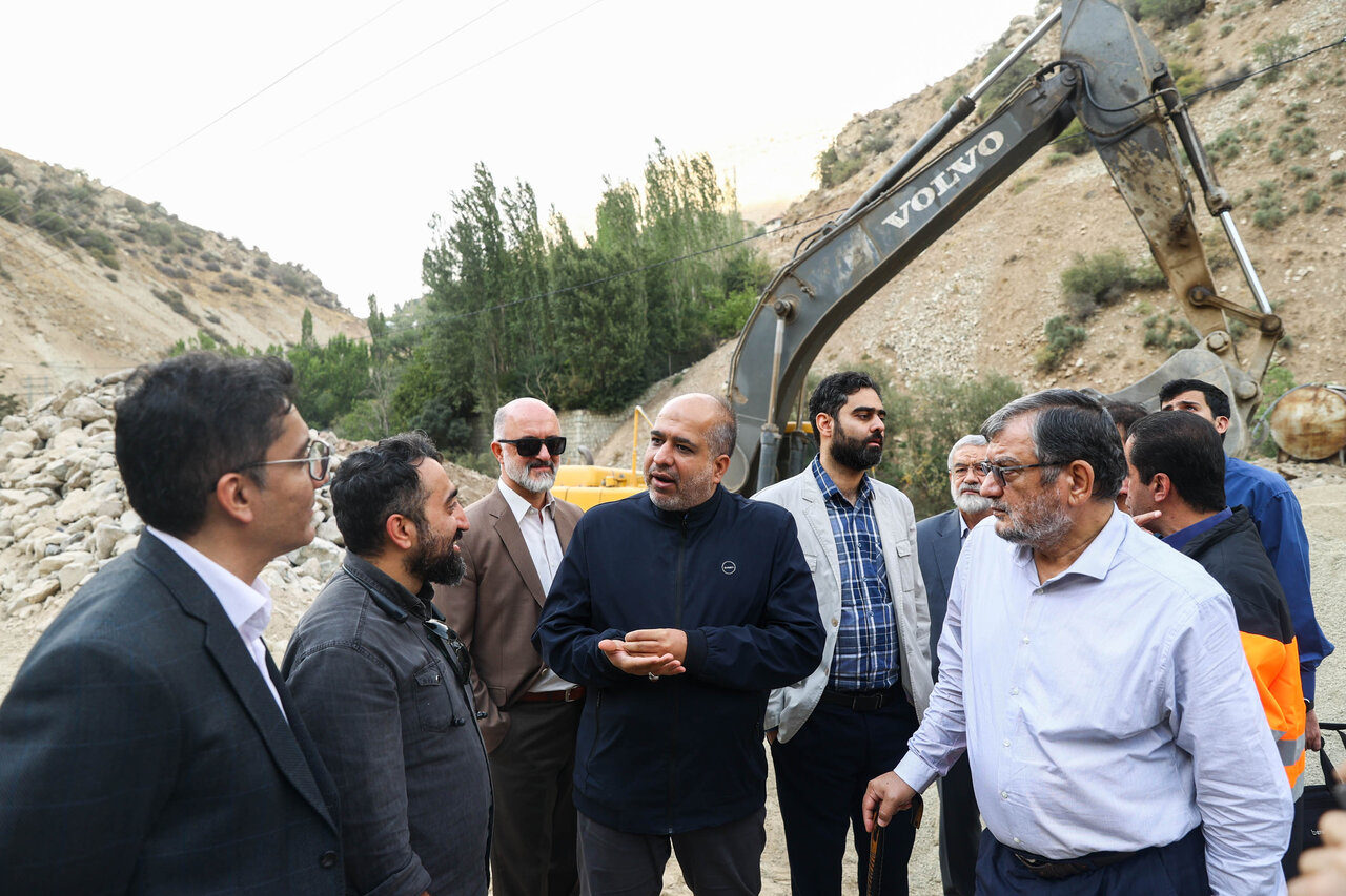 بازدید میدانی نمایندگان تهران از پروژههای عمرانی شمیرانات/ پیگیری تکمیل محورهای ارتباطی، تصفیهخانه فاضلاب و طرح علاجبخشی سد لار