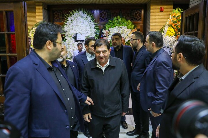 مراسم ختم مادر حداد عادل - محمد مخبر، مشاور و دستیار رهبر انقلاب