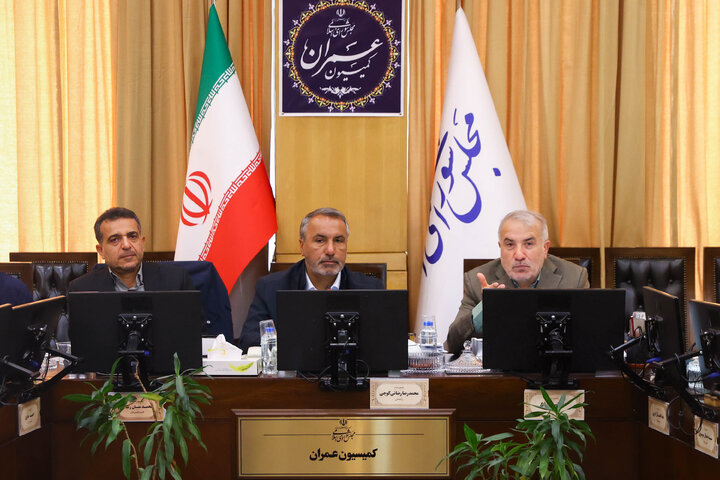 نشست اعضای کمیسیون عمران مجلس