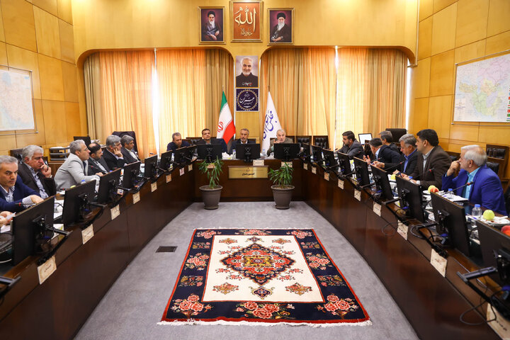 نشست اعضای کمیسیون عمران مجلس