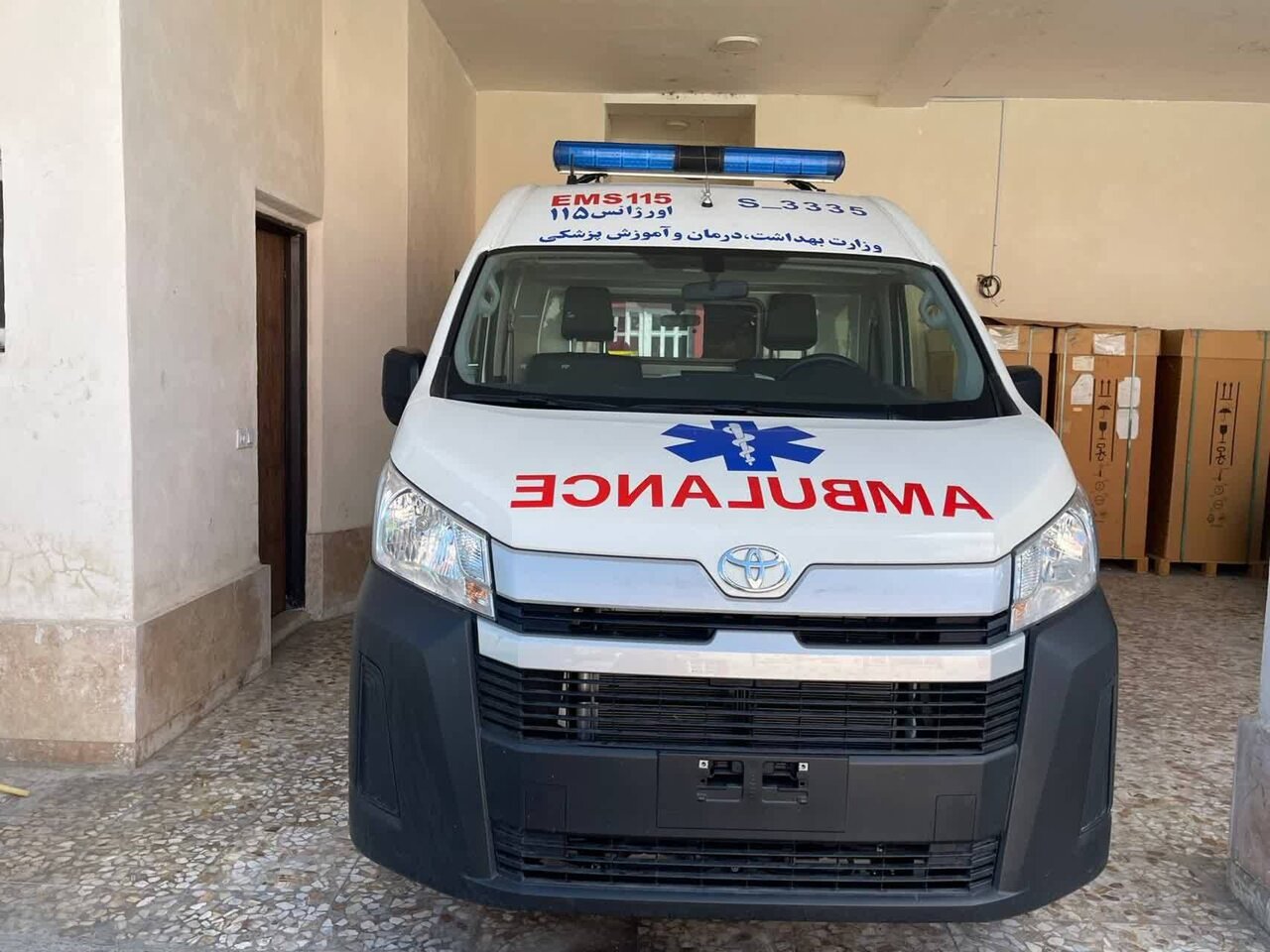 با پیگیری کشوری؛ تخصیص یک دستگاه آمبولانس مجهز به نظام سلامت شهرستان سیمرغ