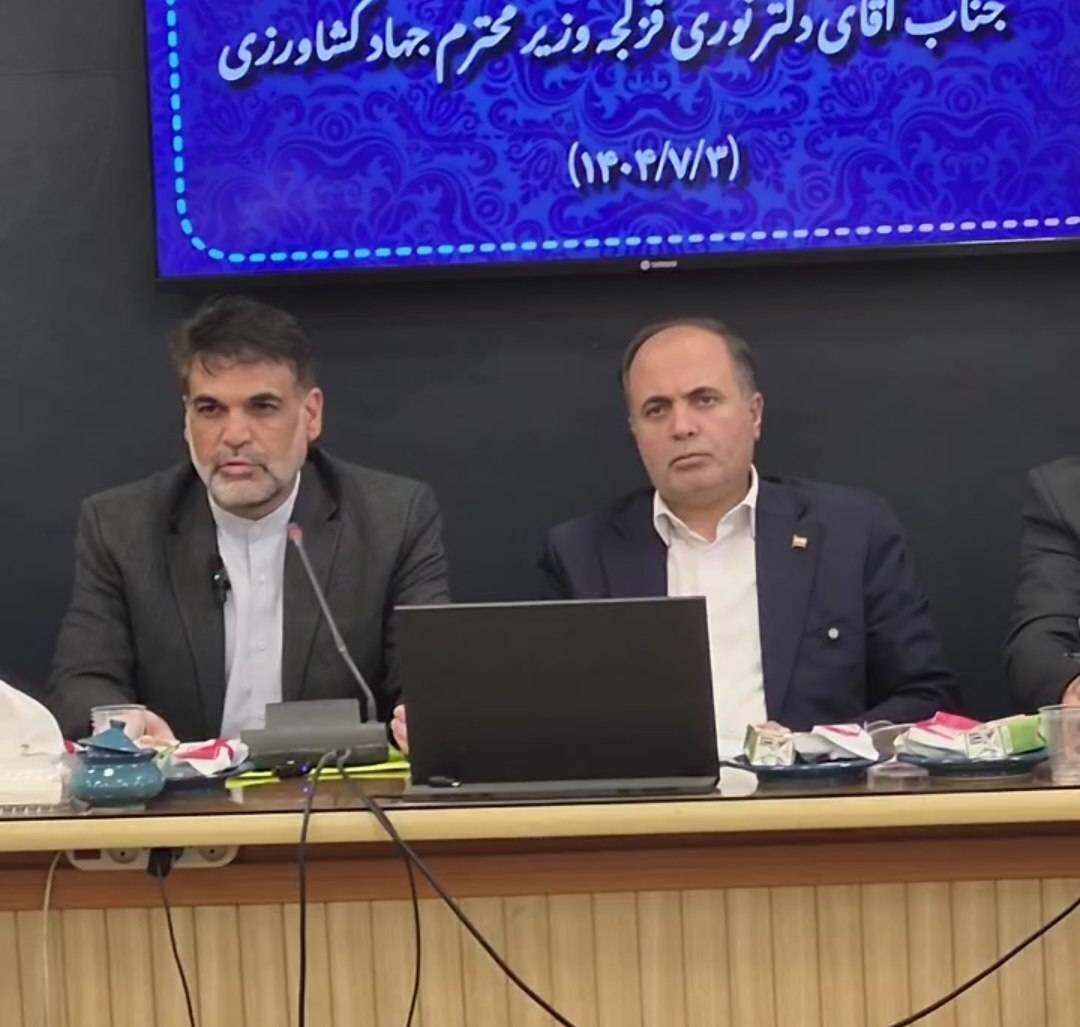 حضور توسلی در جمع فعالان اقتصادی بخش کشاورزی حوزه انتخابیه