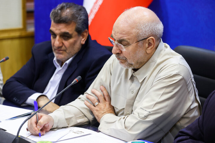 نشست بررسی شبیه‌سازی طرح رفع ناترازی انرژی در استان سمنان با حضور دکتر قالیباف