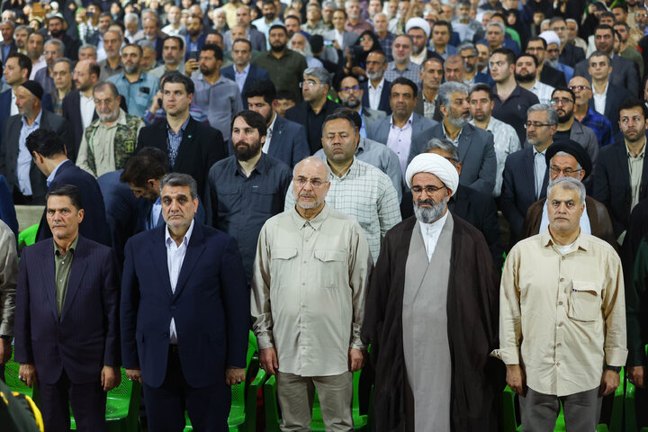 اختتامیه دومین کنگره ملی بزرگداشت ۳۰۰۰ شهید استان سمنان با حضور دکتر قالیباف