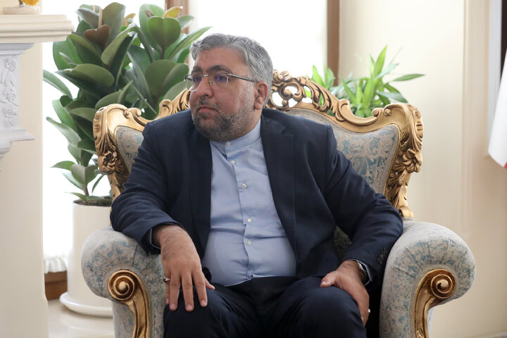 دیدار خوزه رافائل سیلوا سفیر ونزوئلا در ایران با  ابوالفضل عمویی