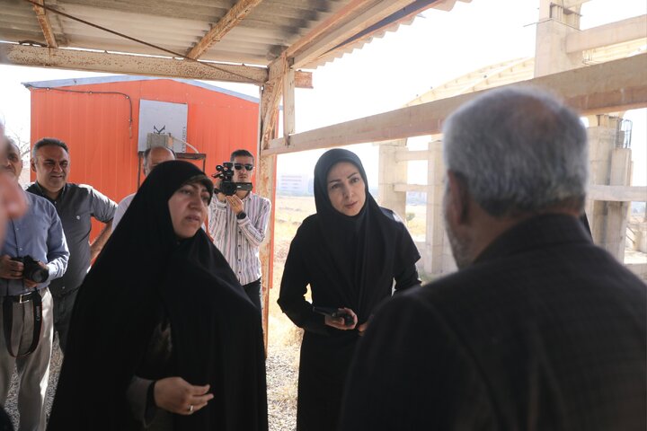 بازدید کمیسیون فرهنگی از روند ساخت تالار شهر قزوین و استادیوم ۶ هزار نفری سردار آزادگان