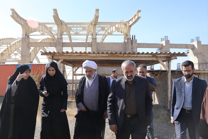 بازدید کمیسیون فرهنگی از روند ساخت تالار شهر قزوین و استادیوم ۶ هزار نفری سردار آزادگان
