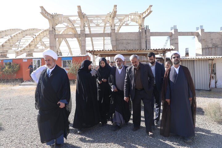 بازدید کمیسیون فرهنگی از روند ساخت تالار شهر قزوین و استادیوم ۶ هزار نفری سردار آزادگان