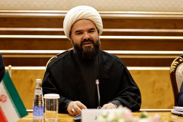 دیدار جواد نیک بین رئیس گروه دوستی پارلمانی ایران و ازبکستان  با رئیس مجلس سنای ازبکستان در تاشکند