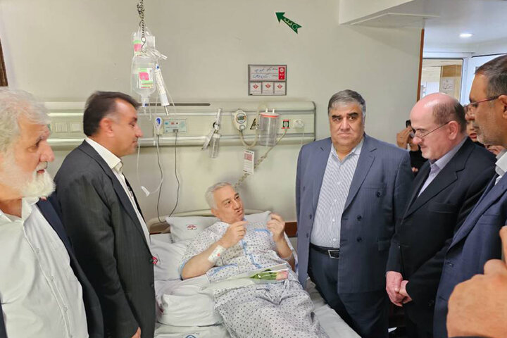 فراکسیون شاهد و ایثارگر در بیمارستان ساسان