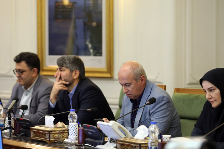 نشست نمایندگان کمیسیون بهداشت و درمان با وزیرومعاونین وزارت نفت