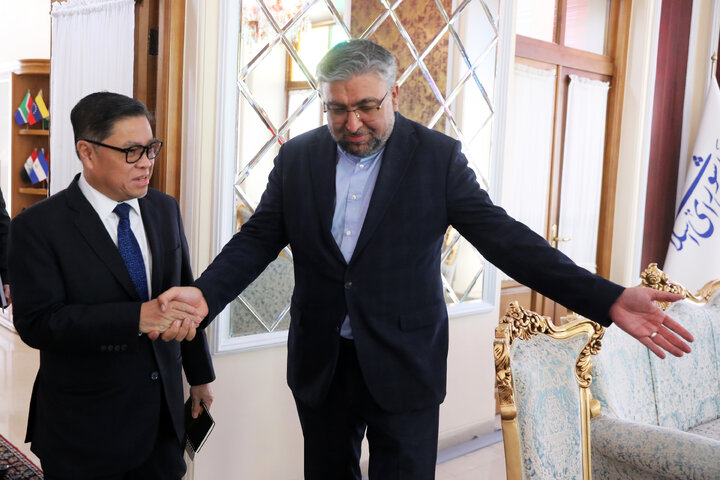 دیدار سفیر جدید برونئی در جمهوری اسلامی ایران با ابوالفضل عمویی