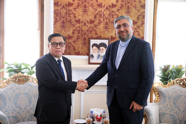 دیدار سفیر جدید برونئی در جمهوری اسلامی ایران با ابوالفضل عمویی