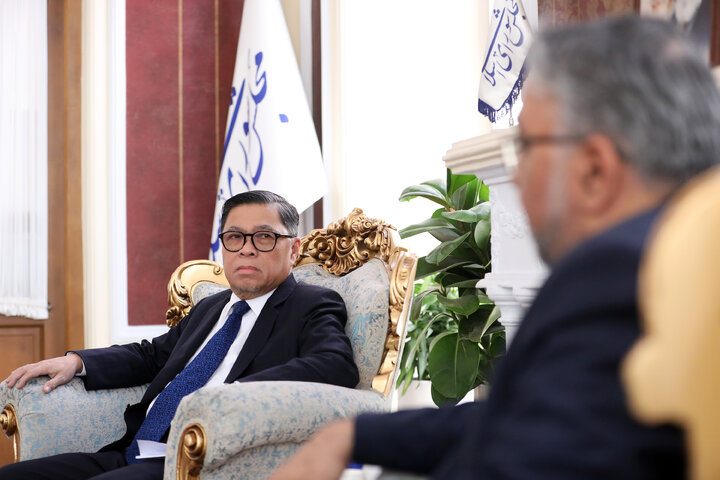 دیدار سفیر جدید برونئی در جمهوری اسلامی ایران با ابوالفضل عمویی