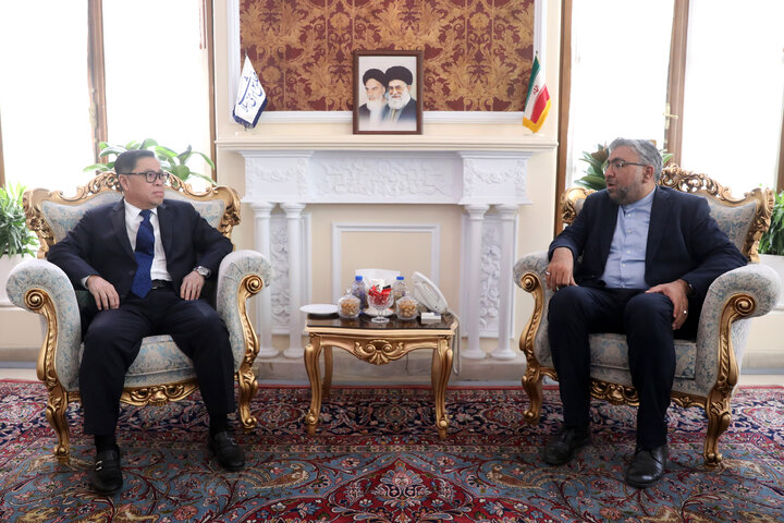 دیدار سفیر جدید برونئی در جمهوری اسلامی ایران با ابوالفضل عمویی