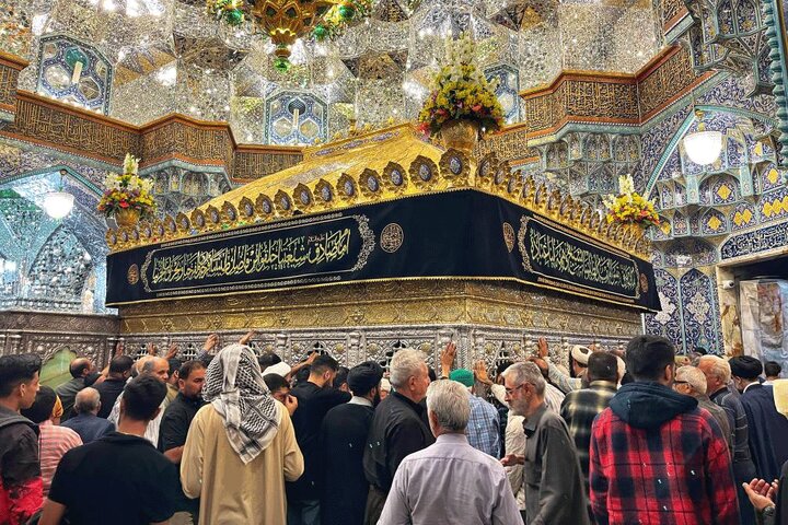 تشرف دکتر قالیباف به حرم حضرت فاطمه معصومه (س)