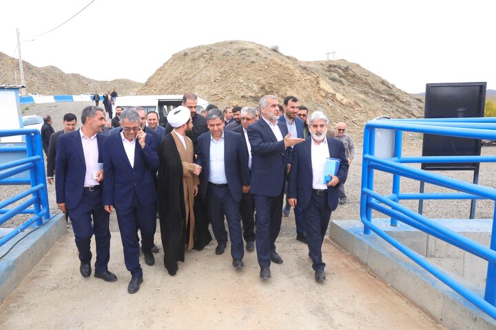 بازدید نایب رئیس مجلس از سد انحرافی تولان