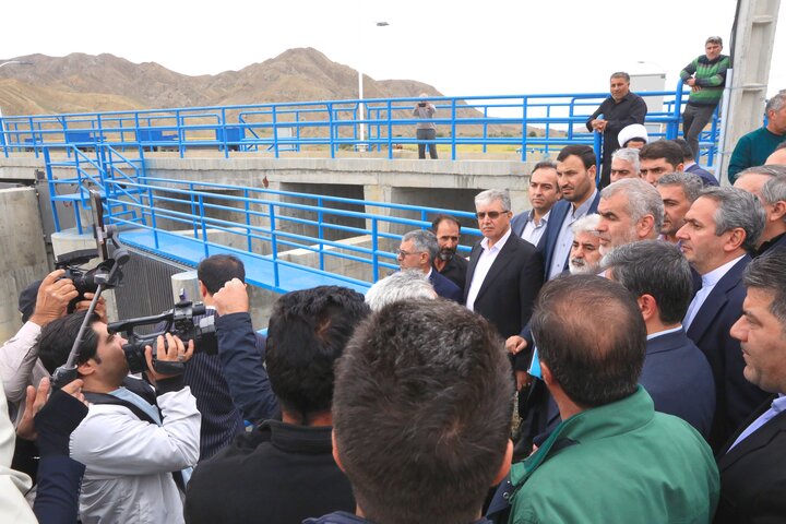 بازدید نایب رئیس مجلس از سد انحرافی تولان